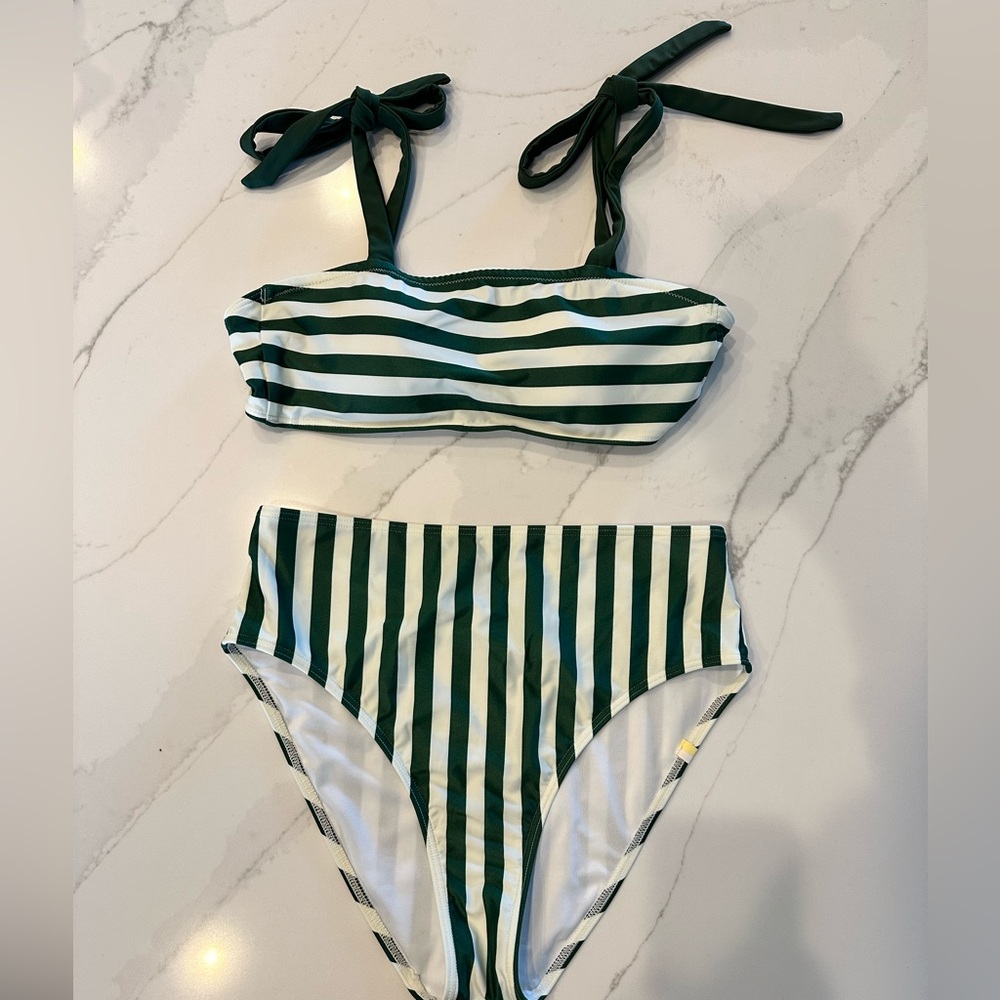 Summersalt Tie Oasis Bikini size 6 NWOT